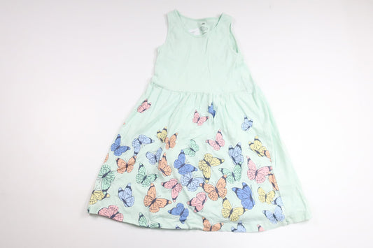 Klänning med fjärilar från H&M - Storlek 110/116 - Blå