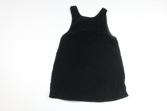 Klänning i fleece från H&M - Storlek 98 - Svart