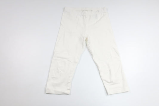 Korta leggings från H&M - Storlek 116 - Vit