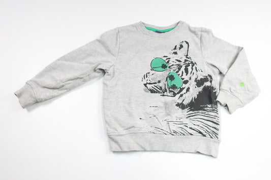 Sweatshirt från Lupilu - Storlek 110/116 - Grå