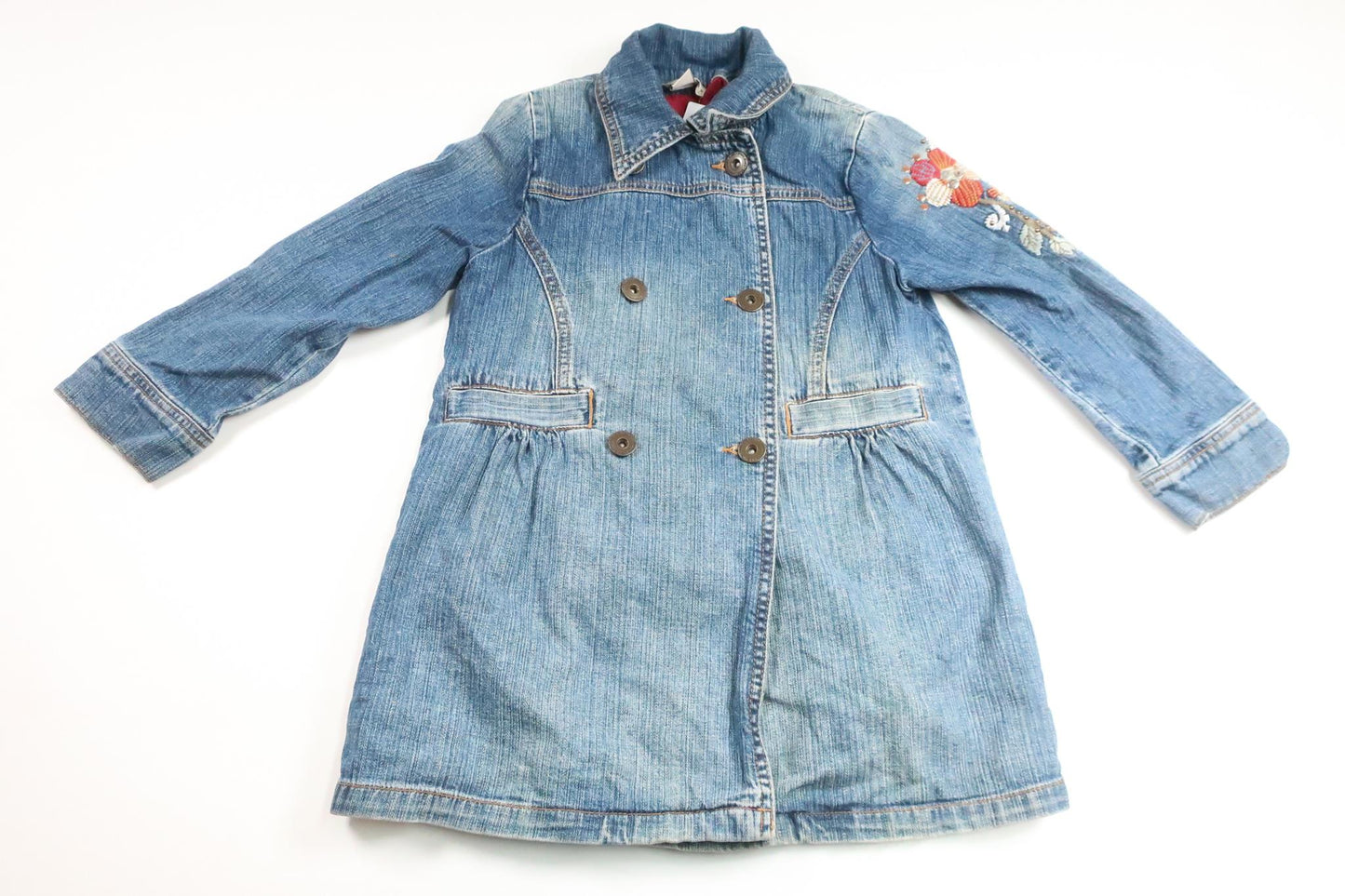 Jeanskappa från Okänt - Storlek 122/128 - Denim