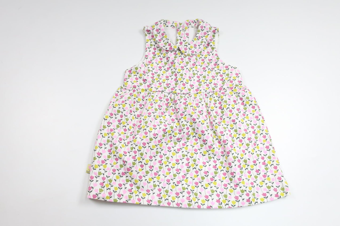 Blommig klänning från Boboli - Storlek 74 - Rosa