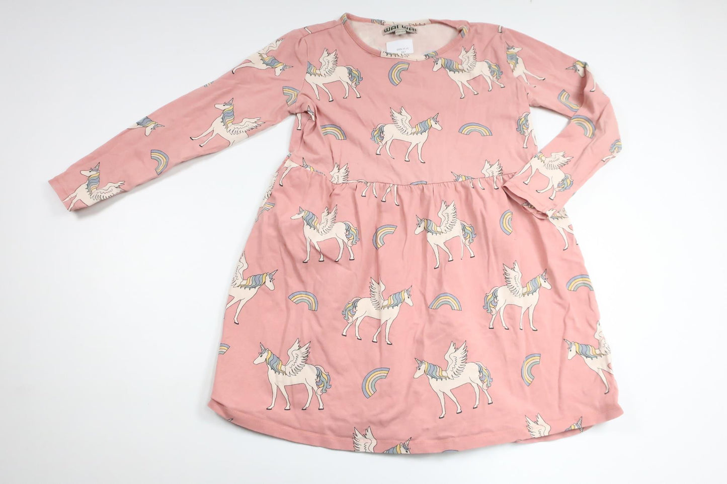 Dress with unicorns from Wai Wai - Size 122/128 - Pink