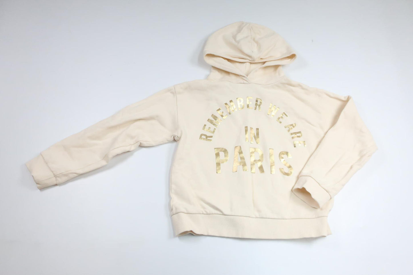 Hoodie from Name It - Size 122/128 - Off-white