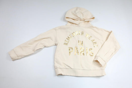 Hoodie from Name It - Size 122/128 - Off-white