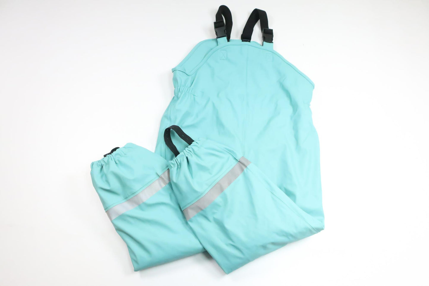 Fleecefodrad regnbyxor från Nordbjörn - Storlek 122/128 - Blå