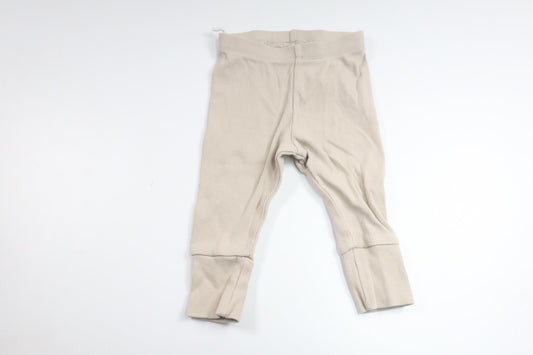 Ribbade byxor från H&M - Storlek 62 - Beige