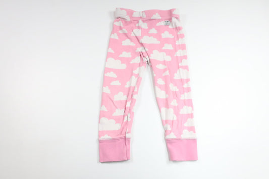 Pyjamasbyxor med moln från Färg & Form - Storlek 98 - Rosa