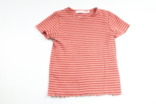 Ribbad tröja från Mini Rodini - Storlek 98/104 - Rosa