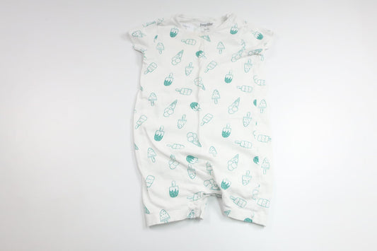 Jumpsuit från Lupilu - Storlek 86/92 - Vit