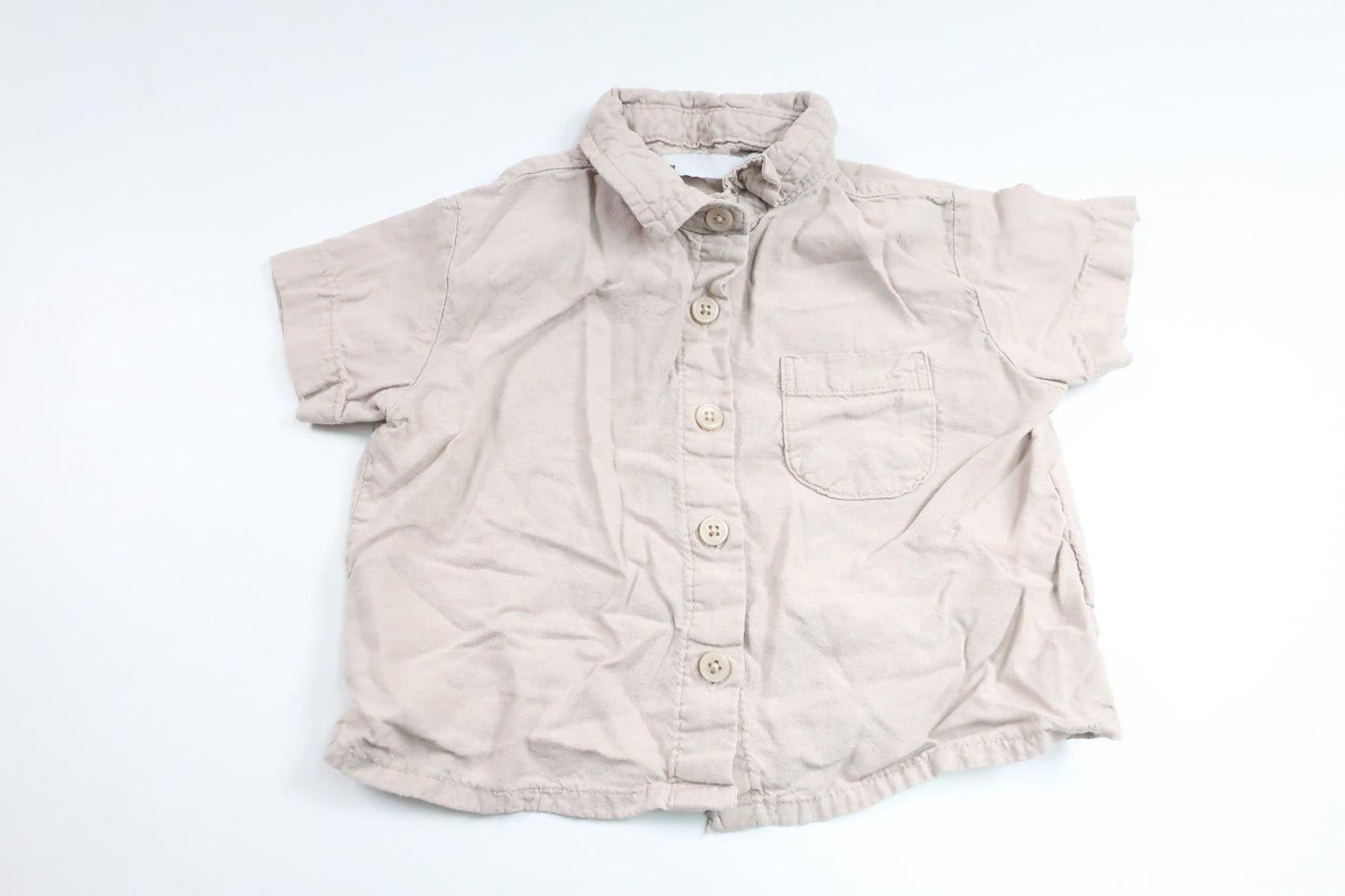 Skjorta från Lager 157 - Storlek 90 - Beige