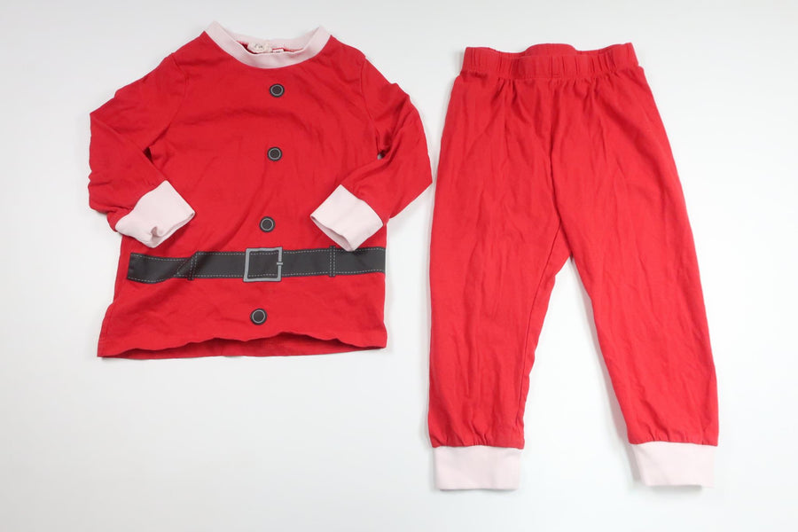 Tomtepyjamas från  Merry X-mas - Storlek 86/92 - Röd