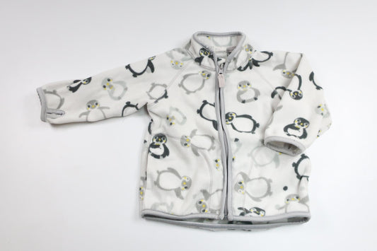 Fleecejacka från H&M - Storlek 68 - Benvit
