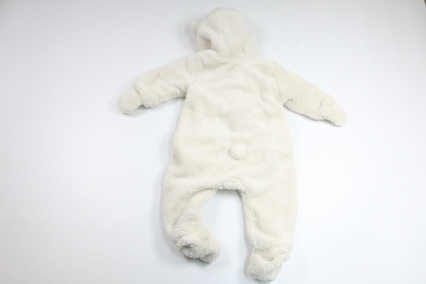 Teddyoverall från H&M - Storlek 68 - Vit