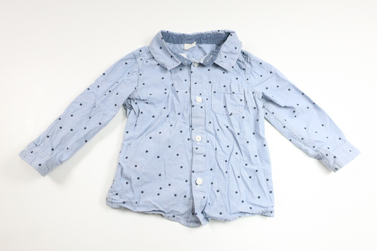 Skjorta från H&M - Storlek 80 - Blå