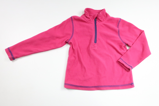 Tröja i fleece från Line One - Storlek 86/92 - Rosa