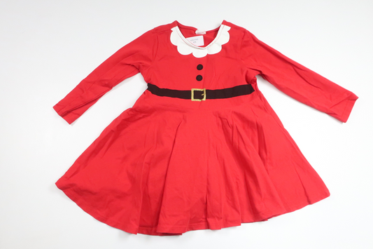 Tomteklänning/Snurrklänning från H&M - Storlek 80 - Röd