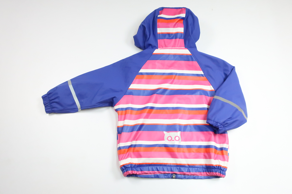 Fleecefodrad regnjacka från Lupilu - Storlek 86/92 - Lila