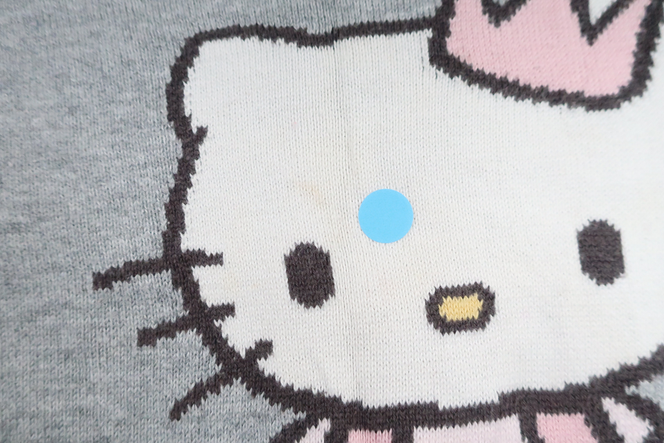 Stickad klänning från H&M - Storlek 98/104 - Grå