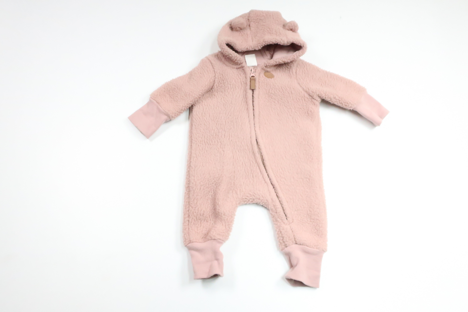 Fleeceoverall från H&M - Storlek 56 - Rosa