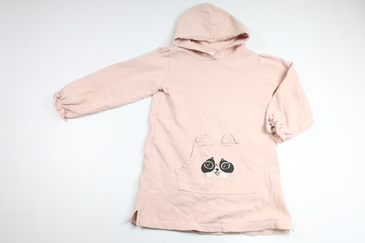 Sweatshirt dress from Kappahl - Size 122/128 - Pink