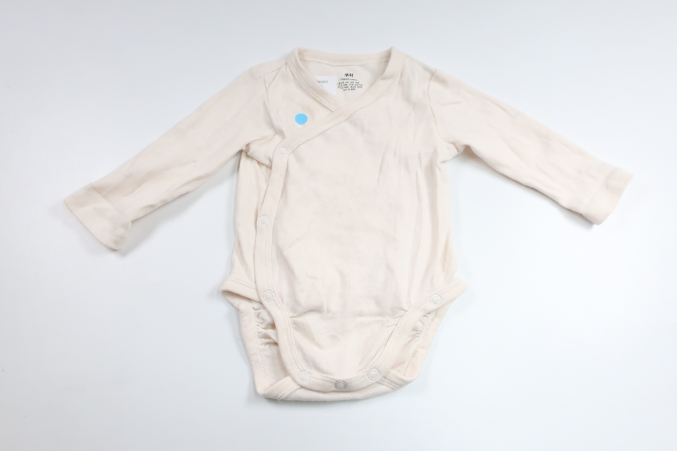 Omlottbody från H&M - Storlek 62 - Benvit