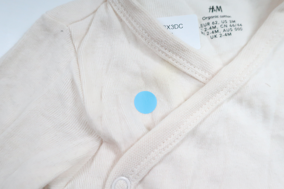 Omlottbody från H&M - Storlek 62 - Benvit