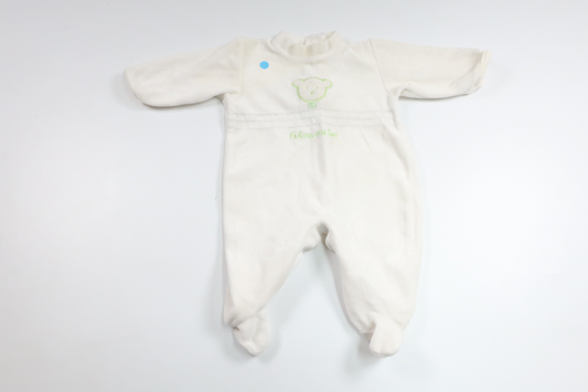 Fleece jumpsuit from Unknown - Size 50/56 - White