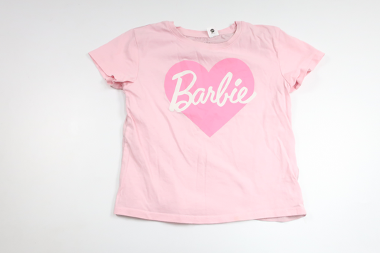T-shirt Barbie från H&M - Storlek 110/116 - Rosa