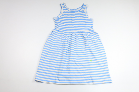 Randig klänning från H&M - Storlek 110/116 - Blå