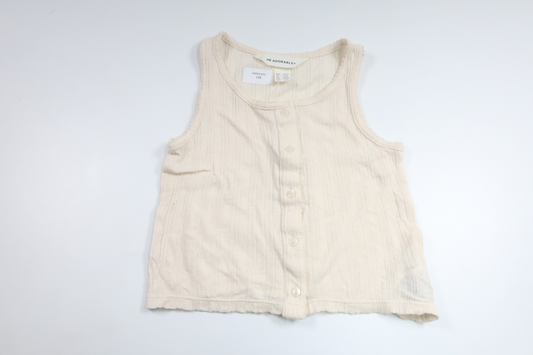 Linne från H&M - Storlek 110/116 - Benvit