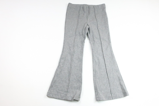 Randiga utsvängda byxor från H&M - Storlek 116 - Grå