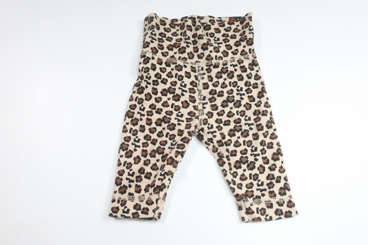 Leopard-print trousers from ICA I Love Eco - Size 56 - Beige