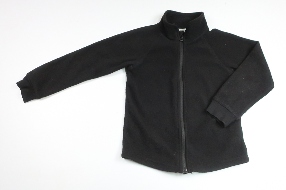 Fleecejacka från KAXS - Storlek 110/116 - Svart