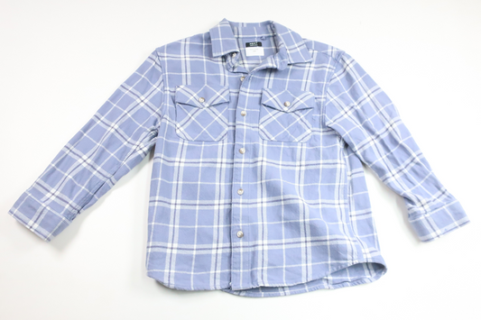 Rutig skjorta från Next - Storlek 122 - Blå
