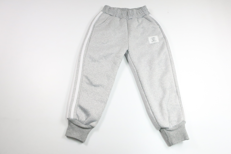 Teddyfodrade byxor från Okänt - Storlek 116 - Grå