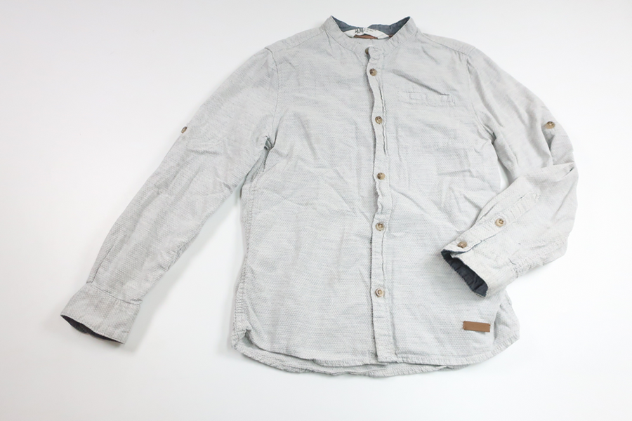 Skjorta från H&M - Storlek 128 - Grå