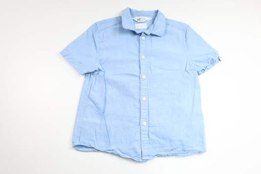 Skjorta från H&M - Storlek 122 - Blå