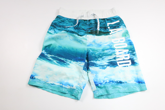 Badshorts från Lindex - Storlek 128 - Blå