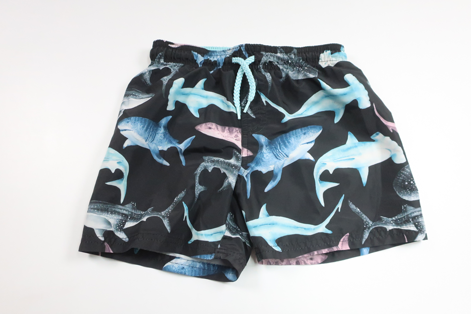 Badshorts från H&M - Storlek 110/116 - Svart