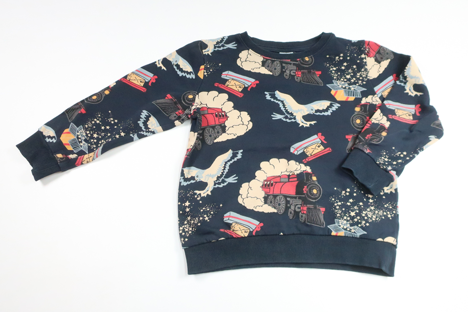 Sweatshirt från Lindex - Storlek 116 - Marinblå