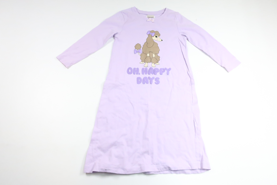 Nattlinne med hund från Kappahl - Storlek 98/104 - Lila