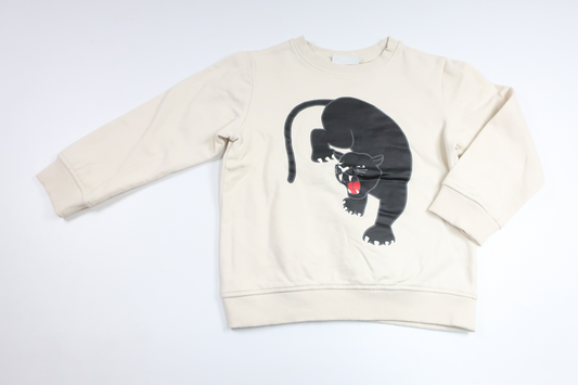 Sweatshirt med panter från Kappahl - Storlek 98/104 - Beige
