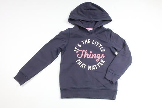 Huvtröja från H&M - Storlek 110/116 - Marinblå