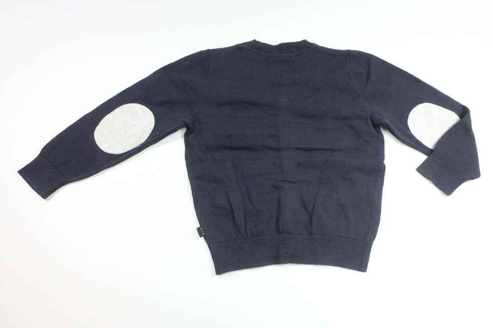 Stickad kofta från Luca & Lola - Storlek 98/104 - Marinblå