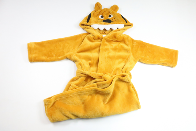 Morgonrock/Badrock från Ellos - Storlek 98/104 - Gul