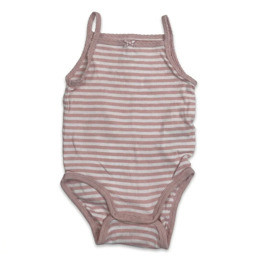 Randig body från H&M - Storlek 68 - Rosa