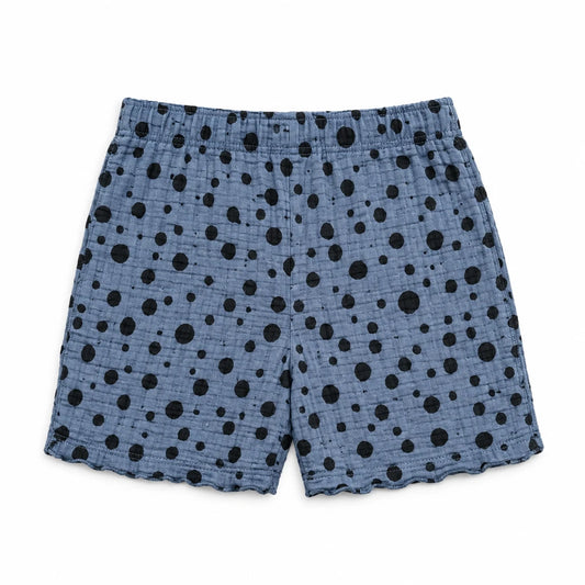 Prickiga shorts från Amy & Ivy - Storlek 110/116 - Blå