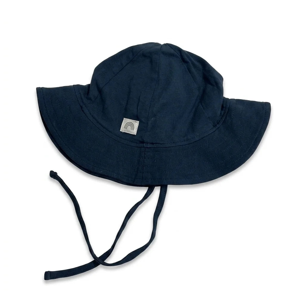 Solhatt från Lindex - Storlek 74/80 - Marinblå