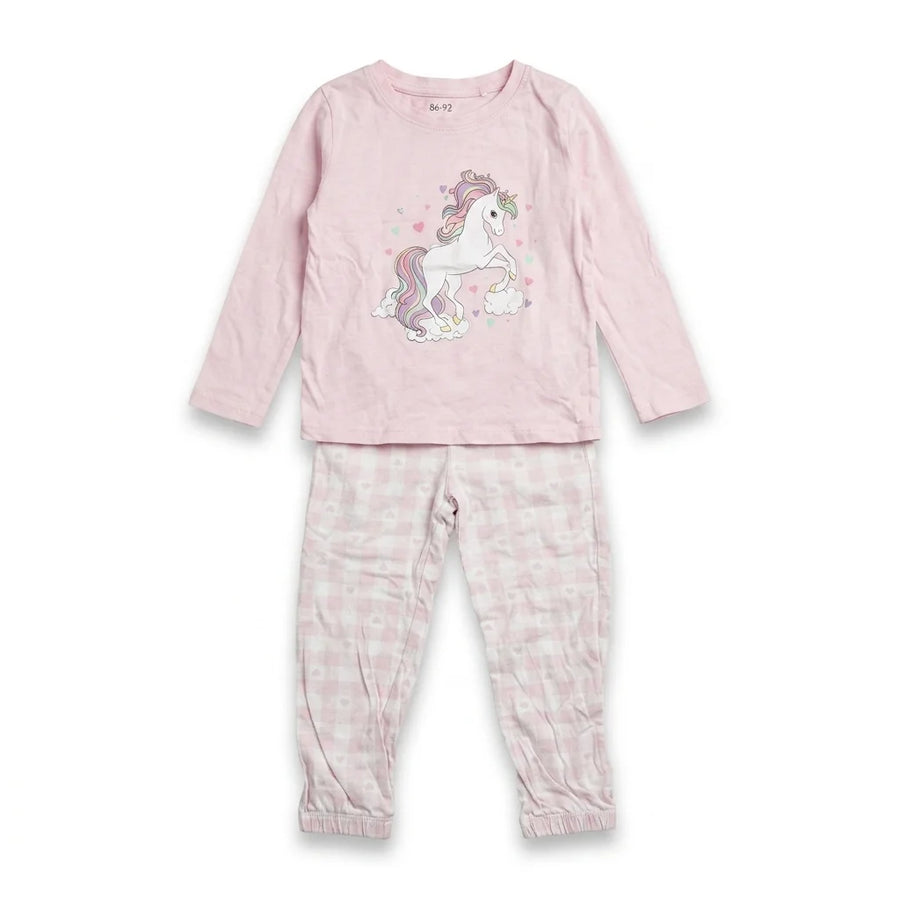 Pyjamas - Storlek 86/92 - Rosa